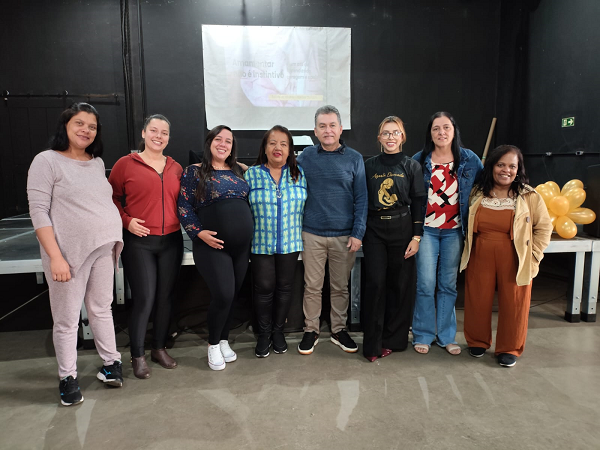 Saúde da Mulher promove palestra sobre aleitamento materno em Santos Dumont